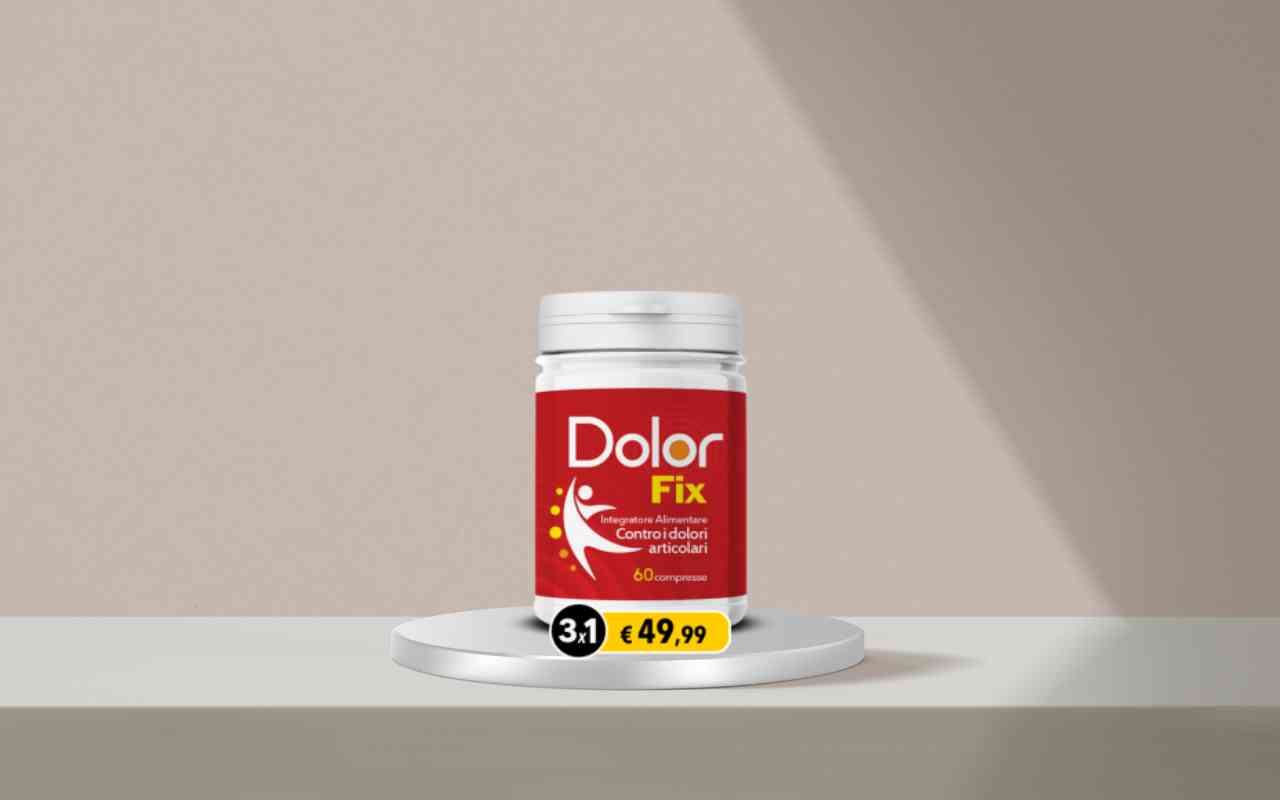 DolorFix: prova l’integratore naturale per dolori muscolari e recupero fisico