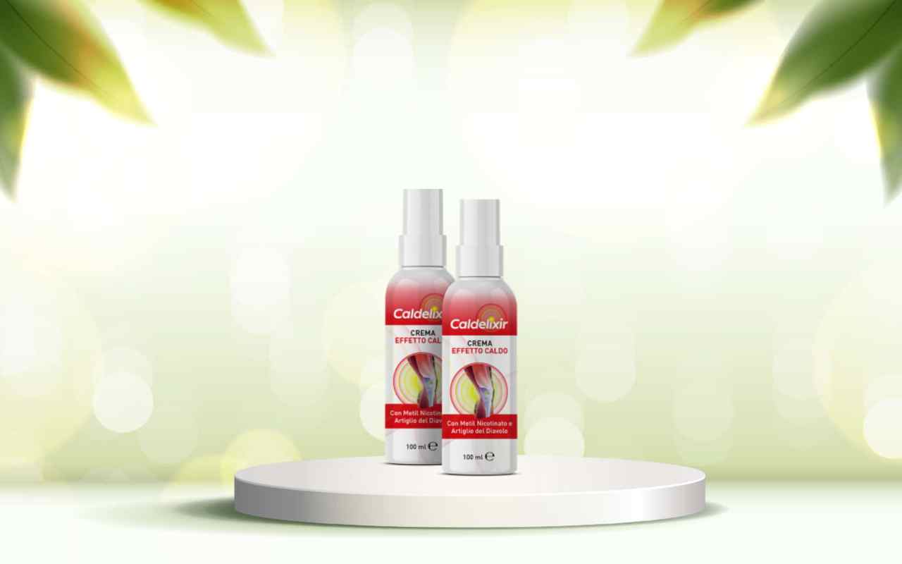 Prova ora Caldelixir: la crema riscaldante che elimina dolori e rigidità rapidamente