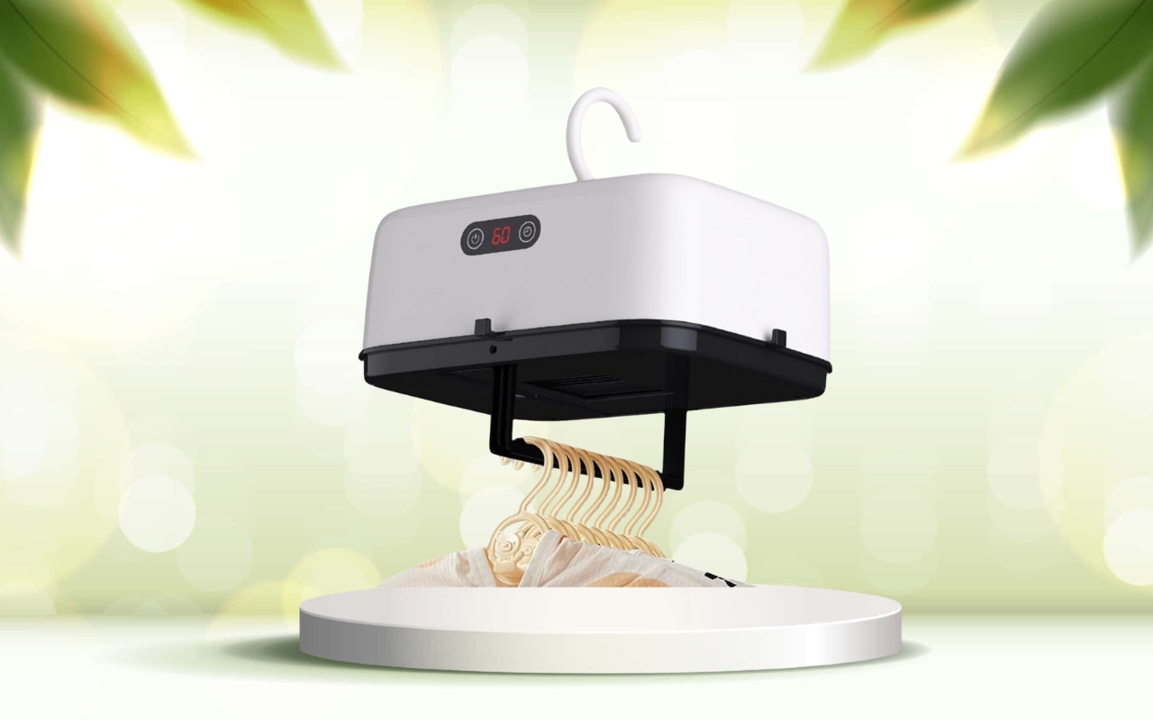 Scopri l’asciugatrice portatile salvaspazio: asciuga ovunque in pochi minuti