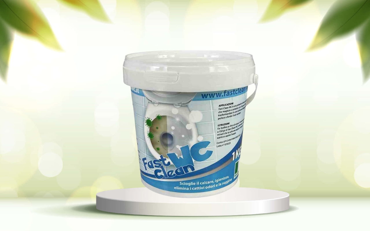 Scopri come pulire il WC senza fatica: Fast Clear WC elimina calcare e ruggine